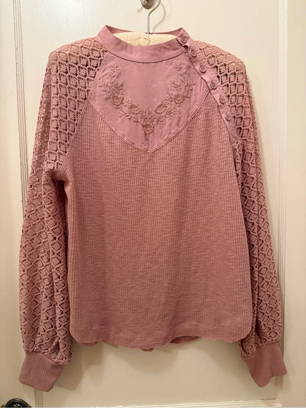 Free People Sweetest Thing Thermal Top